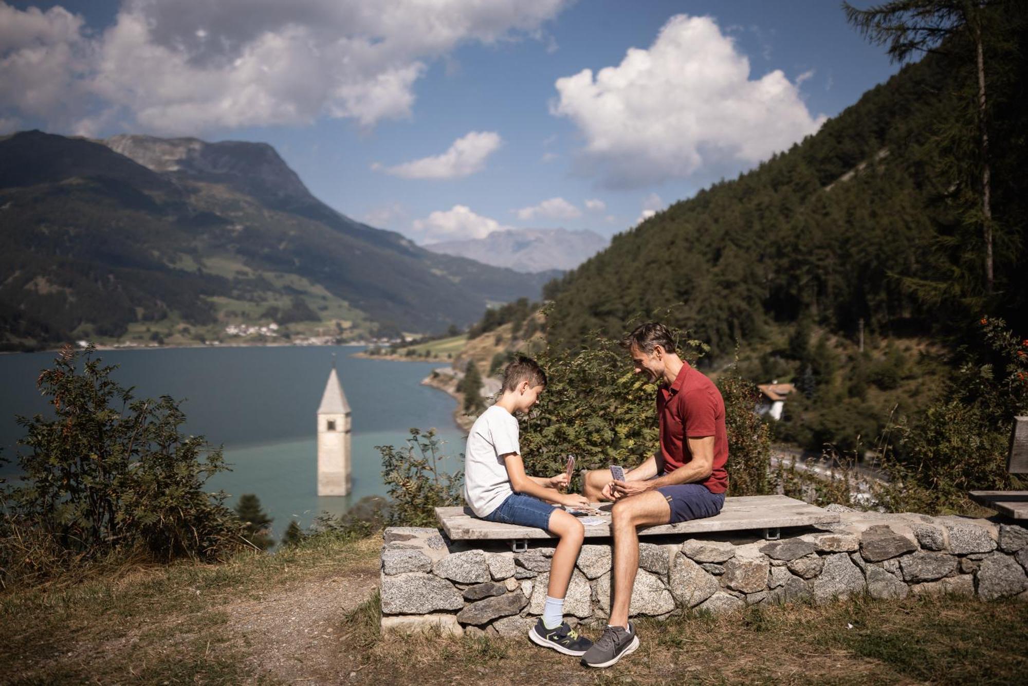Das Gerstl Family Retreat Resia Eksteriør bilde