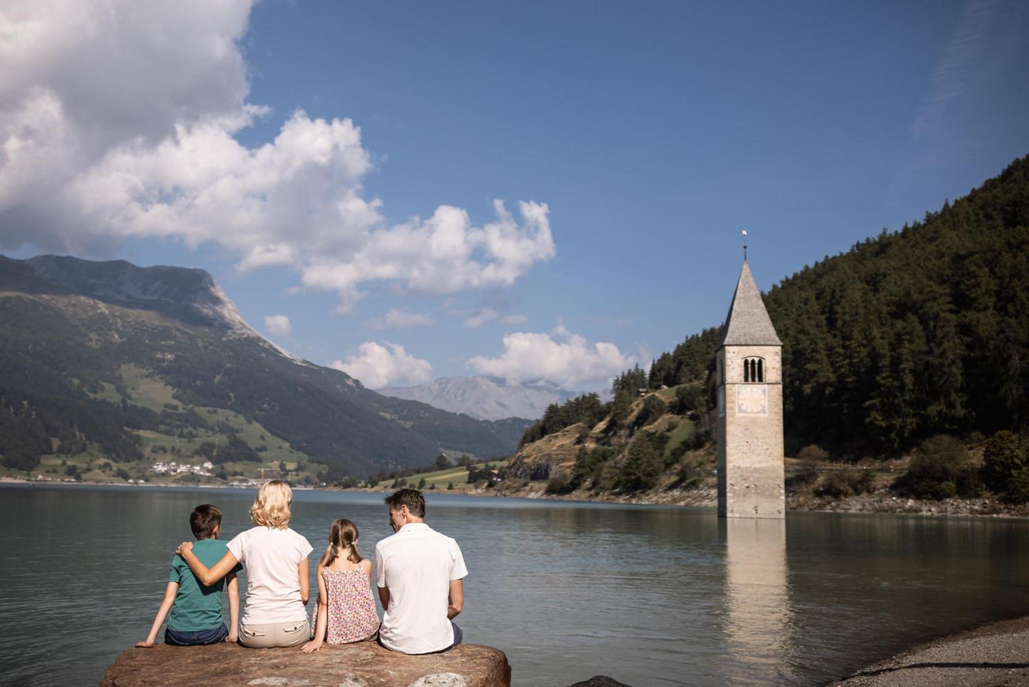 Das Gerstl Family Retreat Resia Eksteriør bilde